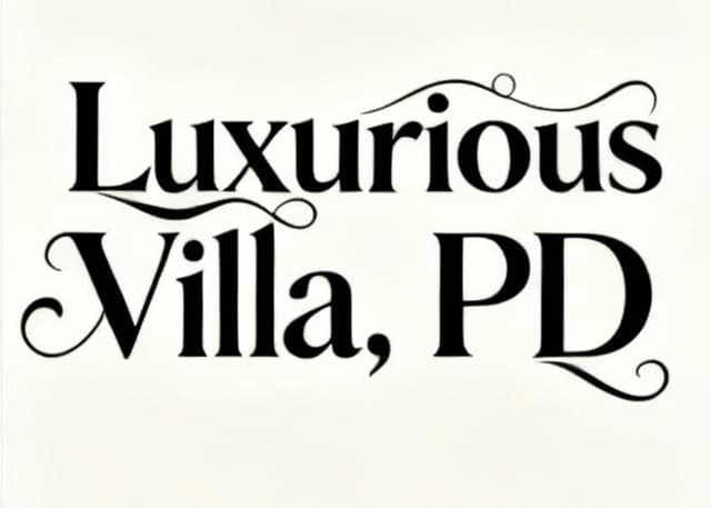 Luxurious Villa, PD logo